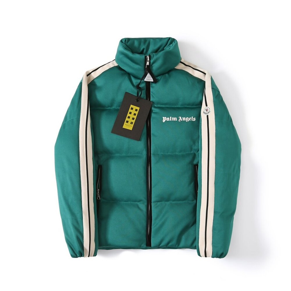 Moncler x Palm Angels Embroidered Logo Down Jacket